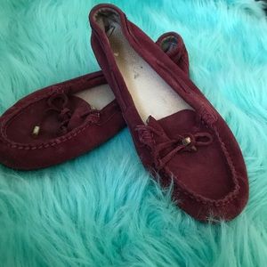 Michael Kors Burgundy Flats